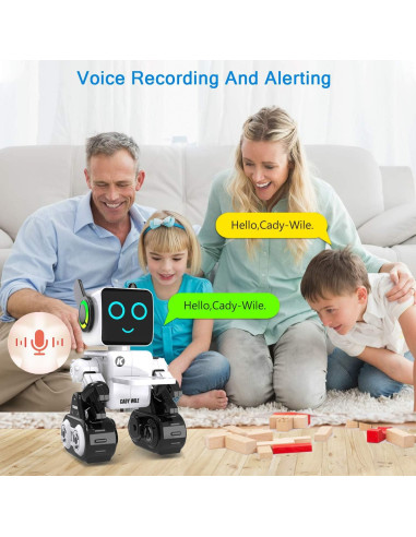 Robot de Juguete Control Remoto GUANGDONG Blanco 22.86cm