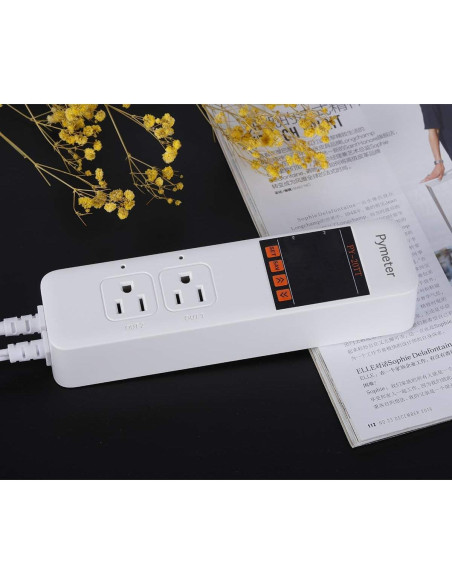 Controlador de Temperatura Digital Pymeter 10A 1200W Doble Sonda Controlador de Temperatura Digital Pymeter 10A 1200W Doble Sonda