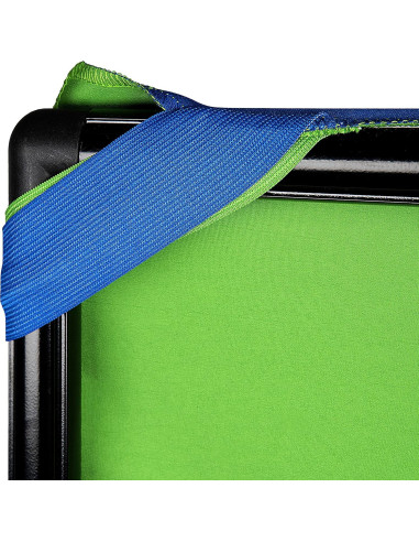 Kit de Fondo Portátil Fotodiox 1.5x1.5m Azul/Verde