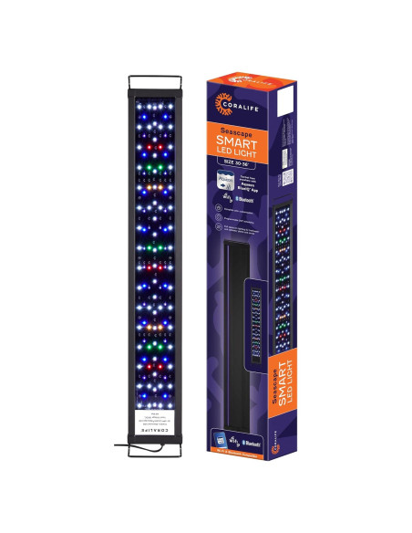 Lámpara LED Inteligente Coralife 76-91 cm WiFi/Bluetooth Lámpara LED Inteligente Coralife 76-91 cm WiFi/Bluetooth