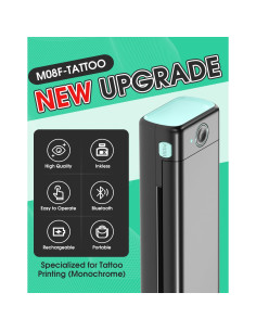 Impresora de Plantillas de Tatuaje Phomemo M08F Inalámbrica 2