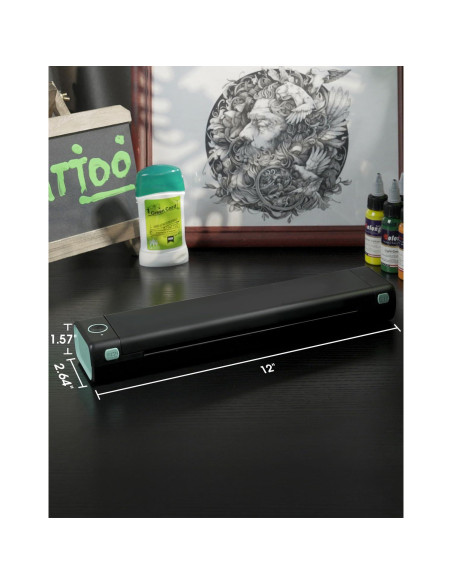 Impresora de Plantillas de Tatuaje Phomemo M08F Inalámbrica Impresora de Plantillas de Tatuaje Phomemo M08F Inalámbrica