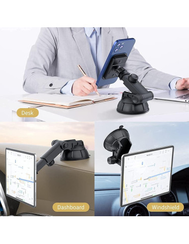 Soporte Magnético para Tabletas PLDHPRO 4-10" Ajustable