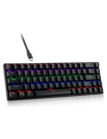 Teclado Mecánico Gaming RaceGT USB 67 Teclas Retroiluminado RGB Teclado Mecánico Gaming RaceGT USB 67 Teclas Retroiluminado RGB