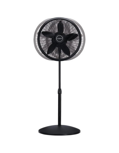 Ventilador de Pedestal Lasko 1827 Oscilante 3 Velocidades 45.72 cm Negro