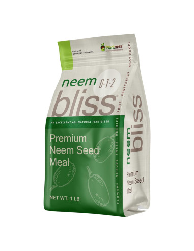 Harina de Semilla de Neem Plantonix 450g - Fertilizante Orgánico