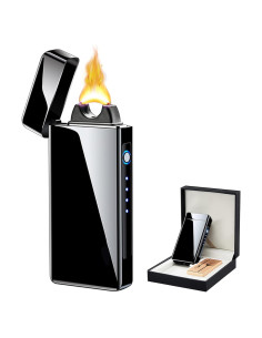 Encendedor de Plasma Recargable USB COMANYI Negro