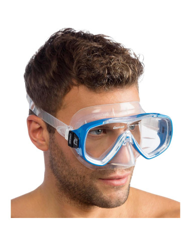 Máscara de Buceo Cressi Onda Azul Adulto Silicona