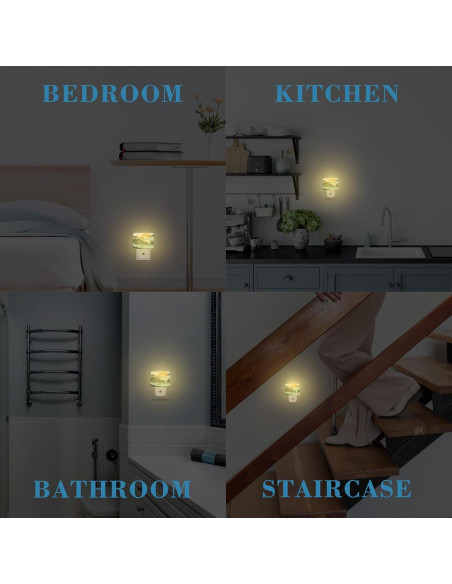 Luz Nocturna Enchufable Green Mountains con Sensor LED Luz Nocturna Enchufable Green Mountains con Sensor LED