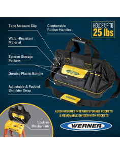 Bolsa de Herramientas Lock-In Werner ACBAG15 para Escaleras 2