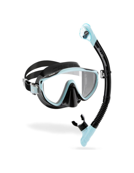 Máscara de Snorkel CRESSI Tino & Scilla con Lente Amplia Máscara de Snorkel CRESSI Tino & Scilla con Lente Amplia