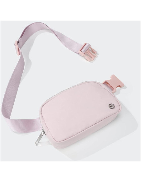 Bolso de Cintura Pander Rosa Correa Ajustable 1L Bolso de Cintura Pander Rosa Correa Ajustable 1L