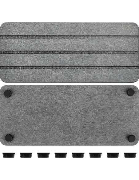 Bandeja de Baño Temoyj de Diatomita Gris 23x10 cm Bandeja de Baño Temoyj de Diatomita Gris 23x10 cm