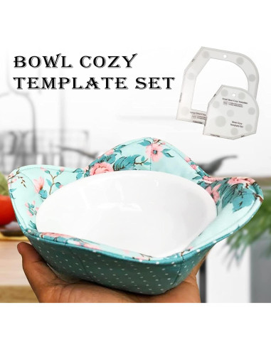 Conjunto de Plantillas para Bowl Cozy OFFTESTY 3 Piezas Acrílico