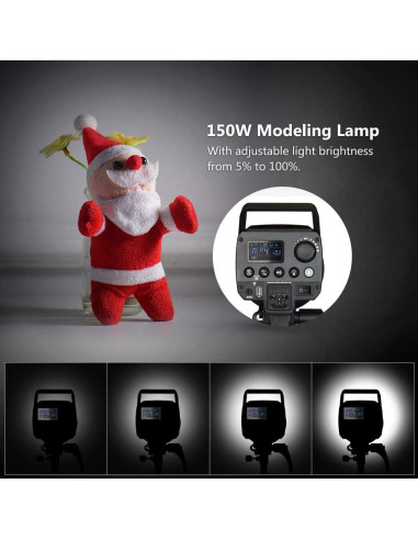 Godox MS300 Luz Estroboscópica 300Ws 5600K con Montura Bowens