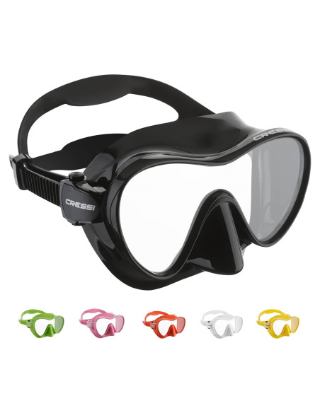 Máscara de Buceo Cressi F1 Silicona Ajustable Unisex Máscara de Buceo Cressi F1 Silicona Ajustable Unisex