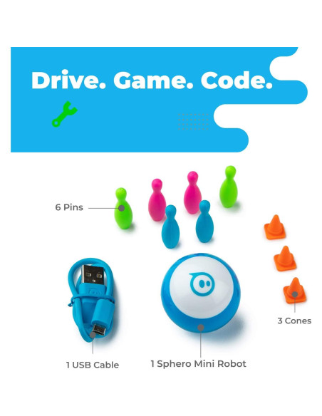 Sphero Mini Azul - Robot Programable para Niños 8+ Sphero Mini Azul - Robot Programable para Niños 8+