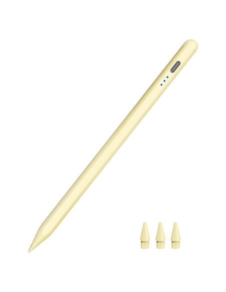 Lápiz para iPad HATOKU 1ra Gen. Carga Rápida Amarillo Lápiz para iPad HATOKU 1ra Gen. Carga Rápida Amarillo