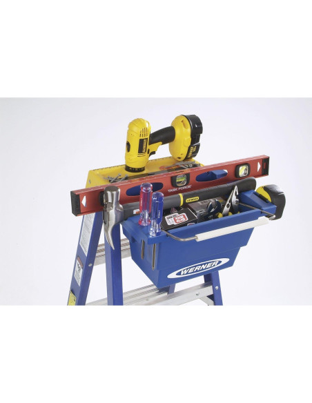Cubo de Trabajo Werner AC50-JB-3 11,34 kg para Escaleras Cubo de Trabajo Werner AC50-JB-3 11,34 kg para Escaleras