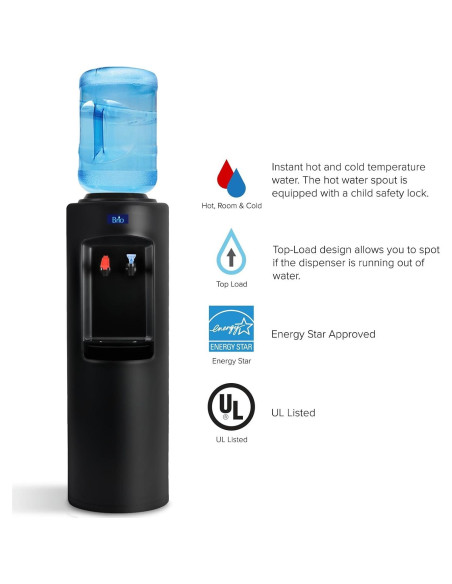 Dispensador de Agua Brio CL520 Frío y Caliente 18,93L Dispensador de Agua Brio CL520 Frío y Caliente 18,93L