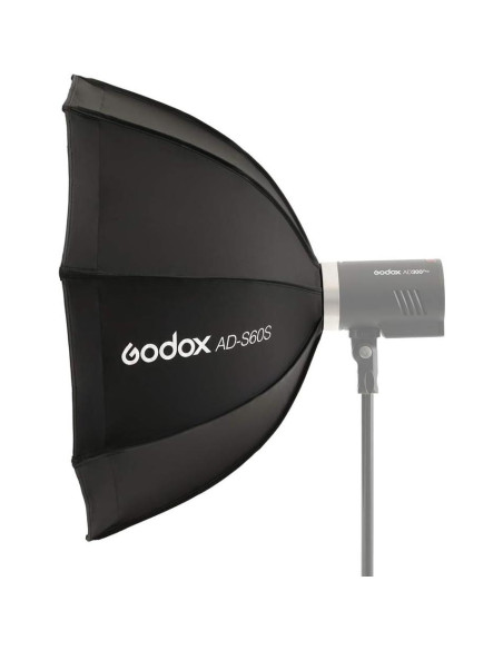 Softbox Godox AD-S60S 60cm con Rejilla para Flash y LED Softbox Godox AD-S60S 60cm con Rejilla para Flash y LED