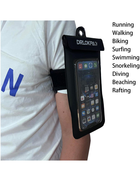 Funda Impermeable DRLOKPAK para Teléfono hasta 7" Flotante Funda Impermeable DRLOKPAK para Teléfono hasta 7" Flotante