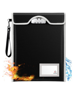 Bolsa a Prueba de Fuego BALAPERI 38x27 cm con Cerradura