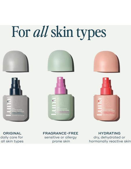 Spray Limpiador Corporal Luna Daily 100ml Sin Fragancia Spray Limpiador Corporal Luna Daily 100ml Sin Fragancia