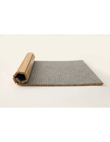 Mesa de bandeja para brazo de sofá GEHE - Bambú Natural 41.9x33.7 cm Mesa de bandeja para brazo de sofá GEHE - Bambú Natural 41.9x33.7 cm
