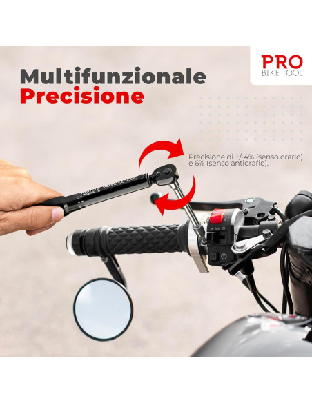Juego de Llave de Torque PRO BIKE TOOL 2-20 Nm con Estuche Juego de Llave de Torque PRO BIKE TOOL 2-20 Nm con Estuche