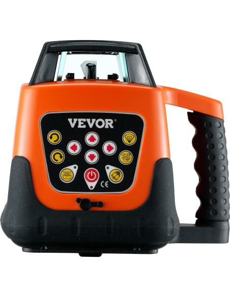 Nivel Láser Rotatorio VEVOR 503m, Automático 360, IP66 Nivel Láser Rotatorio VEVOR 503m, Automático 360, IP66