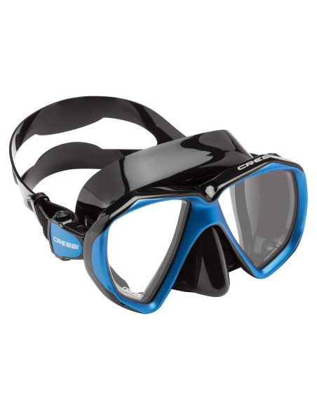 Cressi Máscara de Buceo Liberty Duo Silicona 100% Ajustable Cressi Máscara de Buceo Liberty Duo Silicona 100% Ajustable