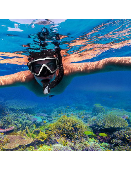 Máscara de Buceo EXP VISION EX-4300 con Snorkel Antivaho Máscara de Buceo EXP VISION EX-4300 con Snorkel Antivaho