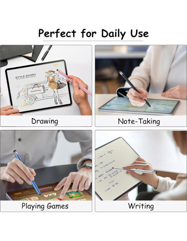 Stylus Digiroot 4 en 1 Alta Sensibilidad para Tabletas