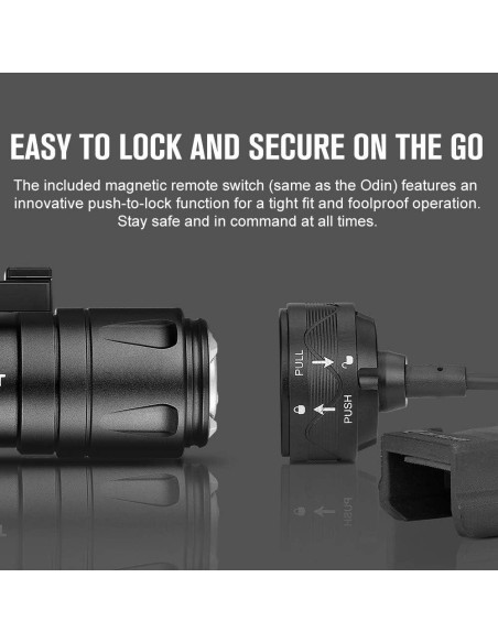 Linterna Táctica OLIGHT Odin Mini 1250 Lúmenes Recargable Linterna Táctica OLIGHT Odin Mini 1250 Lúmenes Recargable