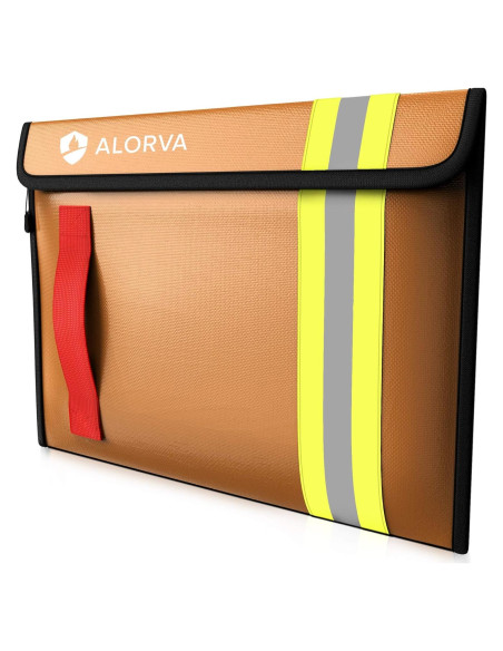 Bolsa a Prueba de Fuego Alorva 39x28cm Resistente al Agua Bolsa a Prueba de Fuego Alorva 39x28cm Resistente al Agua