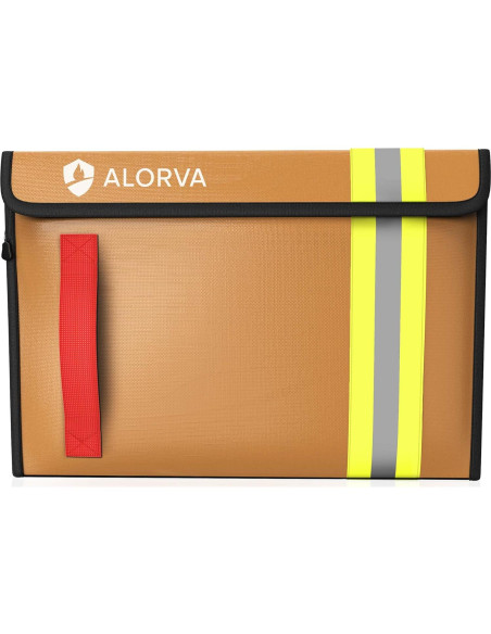 Bolsa a Prueba de Fuego Alorva 39x28cm Resistente al Agua Bolsa a Prueba de Fuego Alorva 39x28cm Resistente al Agua