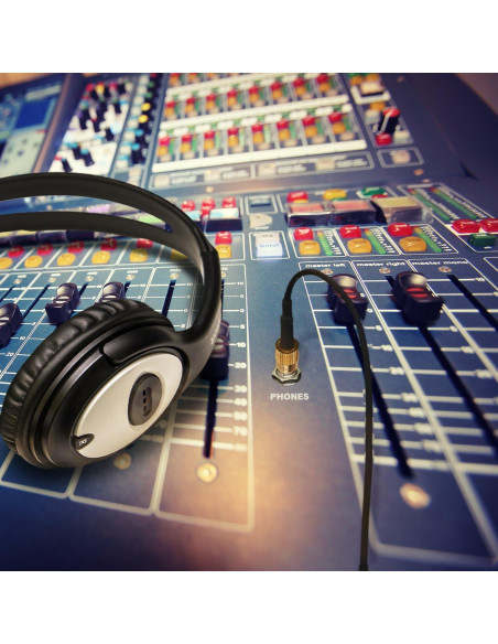 Adaptador de auriculares FosPower 6.35mm a 3.5mm - 5 Pzas Adaptador de auriculares FosPower 6.35mm a 3.5mm - 5 Pzas
