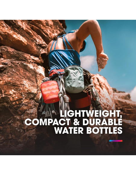 Botella Plegable HydraPak Stow 350ml Libre de BPA Botella Plegable HydraPak Stow 350ml Libre de BPA