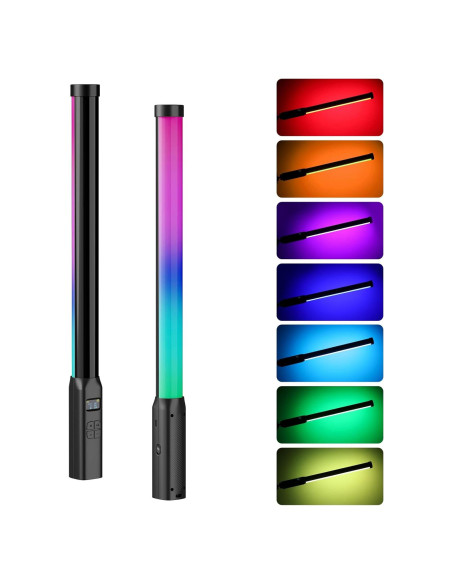 Varita de Luz Portátil ULANZI VL119 LED RGB 50cm 2600mAh Varita de Luz Portátil ULANZI VL119 LED RGB 50cm 2600mAh