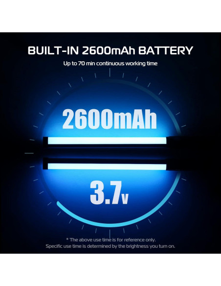 Varita de Luz Portátil ULANZI VL119 LED RGB 50cm 2600mAh Varita de Luz Portátil ULANZI VL119 LED RGB 50cm 2600mAh
