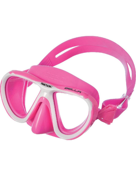 Conjunto de Buceo SEAC Bella Color para Niños 100% Silicona Conjunto de Buceo SEAC Bella Color para Niños 100% Silicona