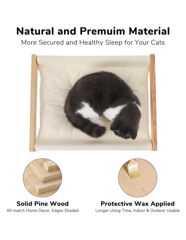 Cama para Gatos FUKUMARU Sofá Acolchado Blanco 53x42 cm