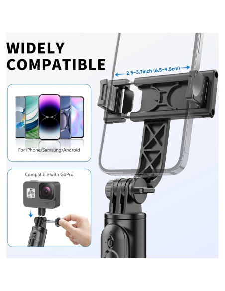 Trípode para Selfies LDP-K07 Extensible y Portátil 103cm Trípode para Selfies LDP-K07 Extensible y Portátil 103cm