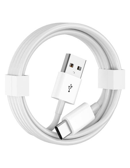 Cable CarPlay USB-A a USB-C para iPhone 16/15 - Blanco Cable CarPlay USB-A a USB-C para iPhone 16/15 - Blanco