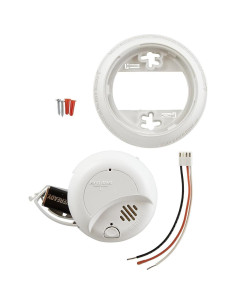 Paquete de 6 Detectores de Humo First Alert BRK 9120B Con Cableado 2