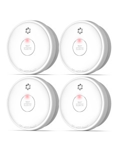 Detector de Humo Putogesafe GS521C-A Fotoeléctrico 4 Pzas