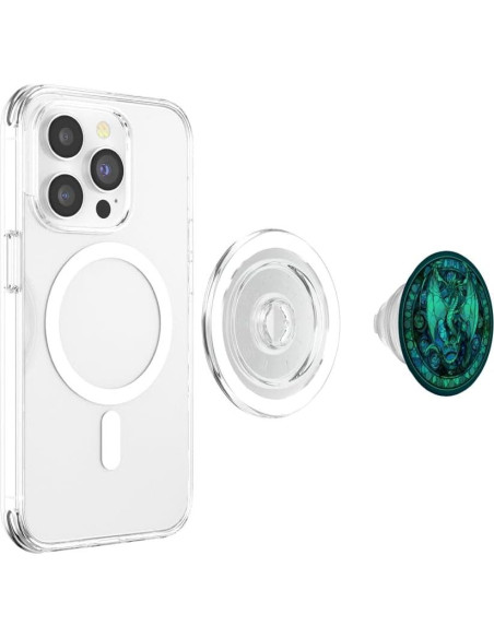 PopSockets MagSafe PopGrip Dragón Vidrio Templado iPhone PopSockets MagSafe PopGrip Dragón Vidrio Templado iPhone