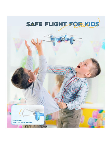 Drone SYMA Mini Cuadricóptero RC para Niños con Giros 3D