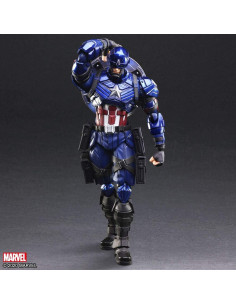 Figura de acción Capitán América Square Enix 17.8 cm 2